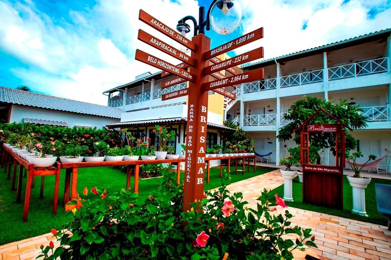 Brisamar Hotel Pousada Barra de Sao Miguel Bagian luar foto