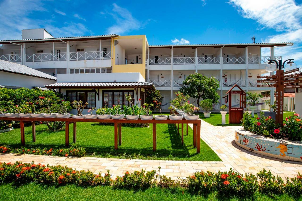 Brisamar Hotel Pousada Barra de Sao Miguel Bagian luar foto