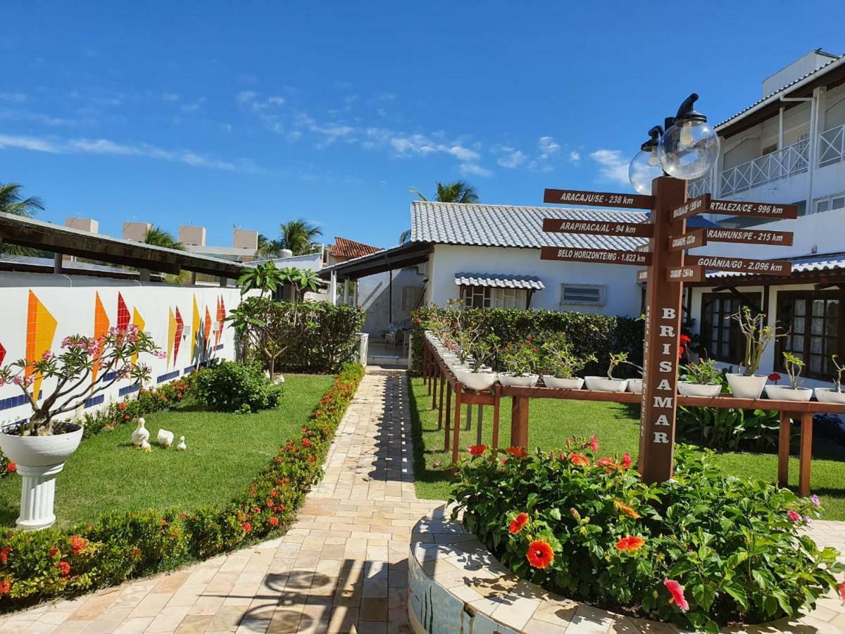 Brisamar Hotel Pousada Barra de Sao Miguel Bagian luar foto