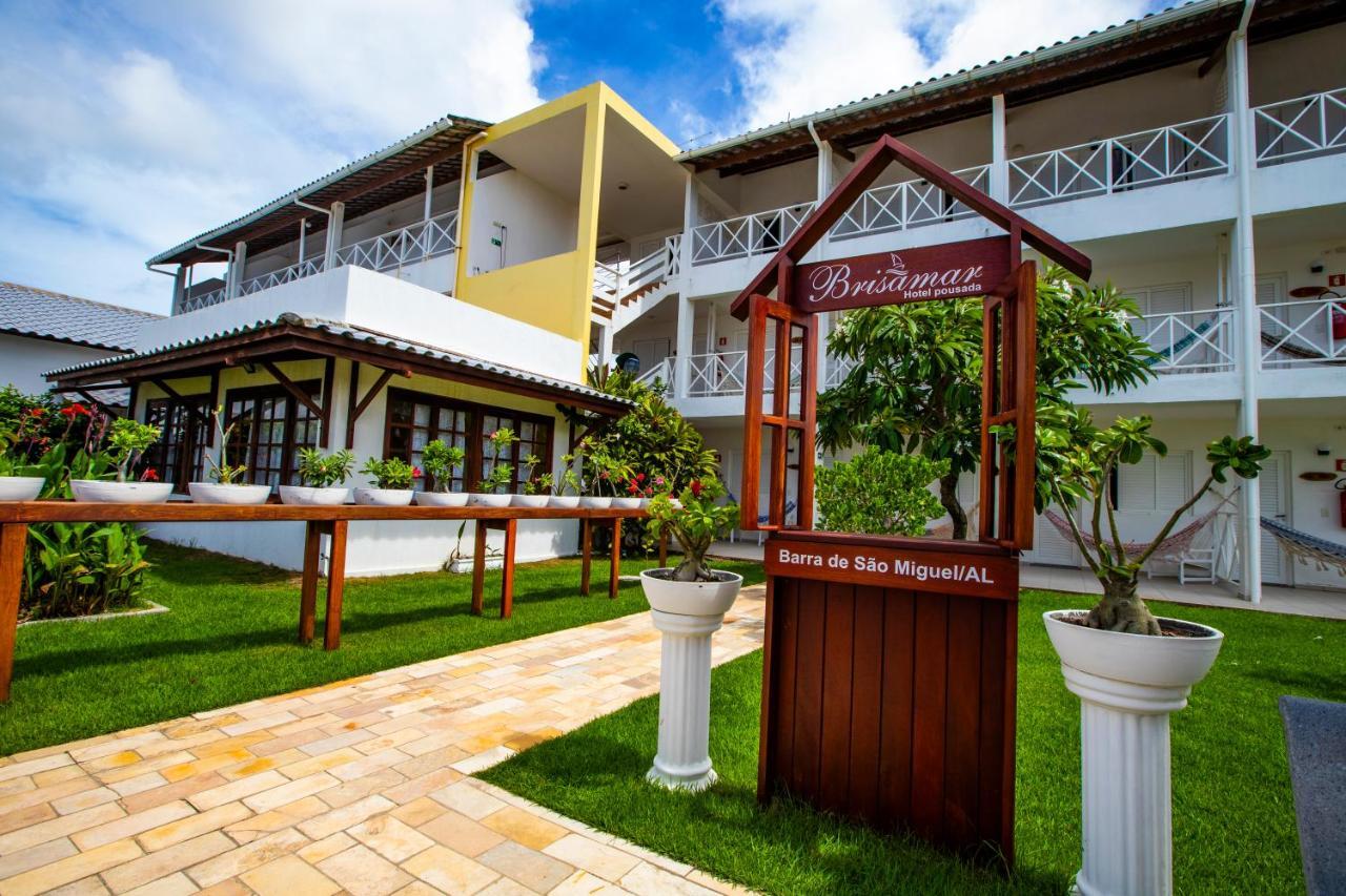 Brisamar Hotel Pousada Barra de Sao Miguel Bagian luar foto