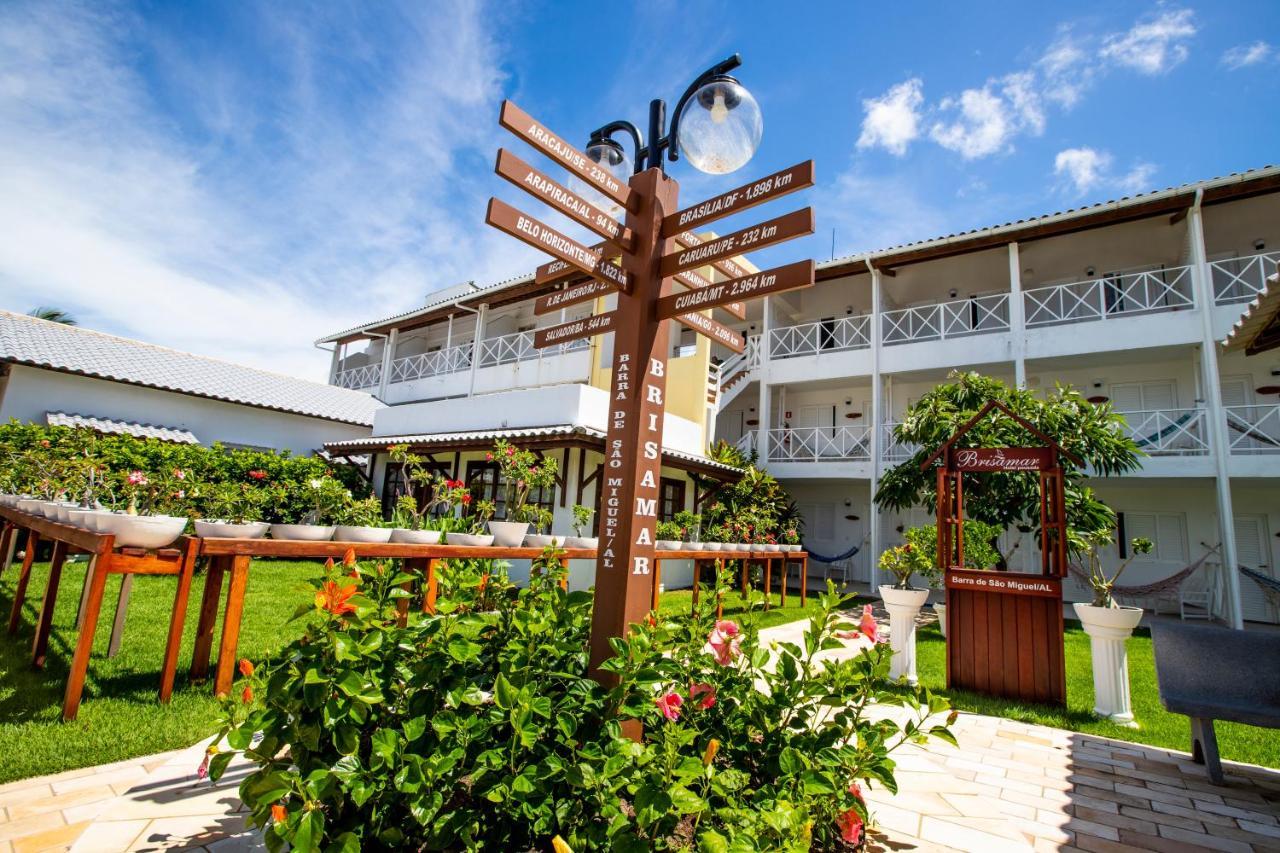Brisamar Hotel Pousada Barra de Sao Miguel Bagian luar foto