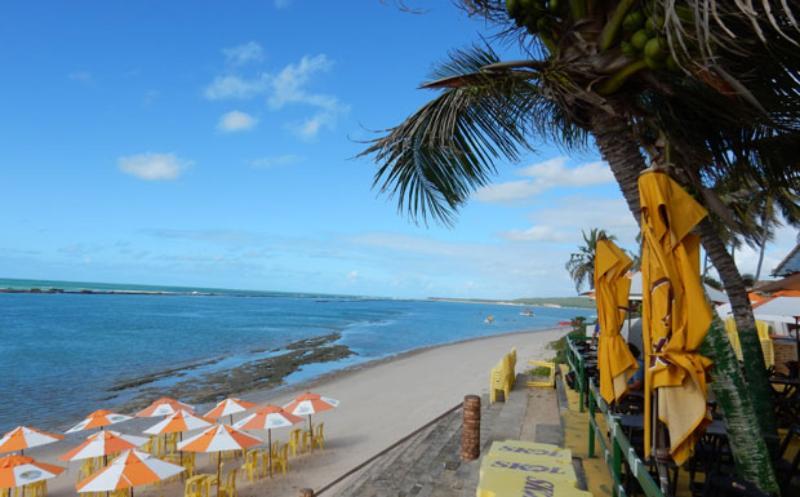 Brisamar Hotel Pousada Barra de Sao Miguel Bagian luar foto