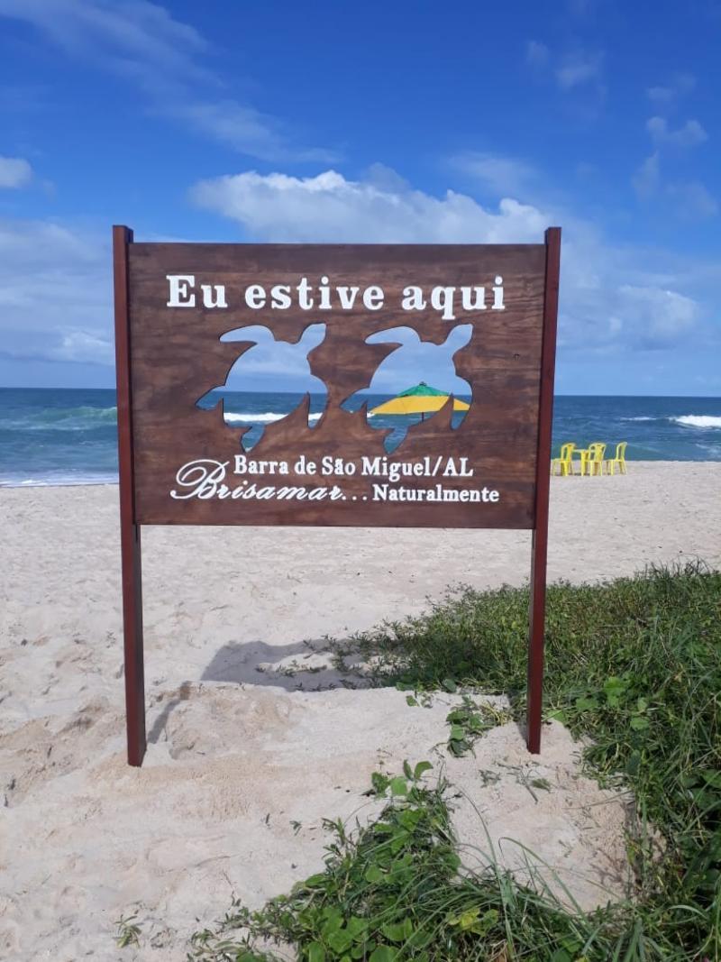 Brisamar Hotel Pousada Barra de Sao Miguel Bagian luar foto